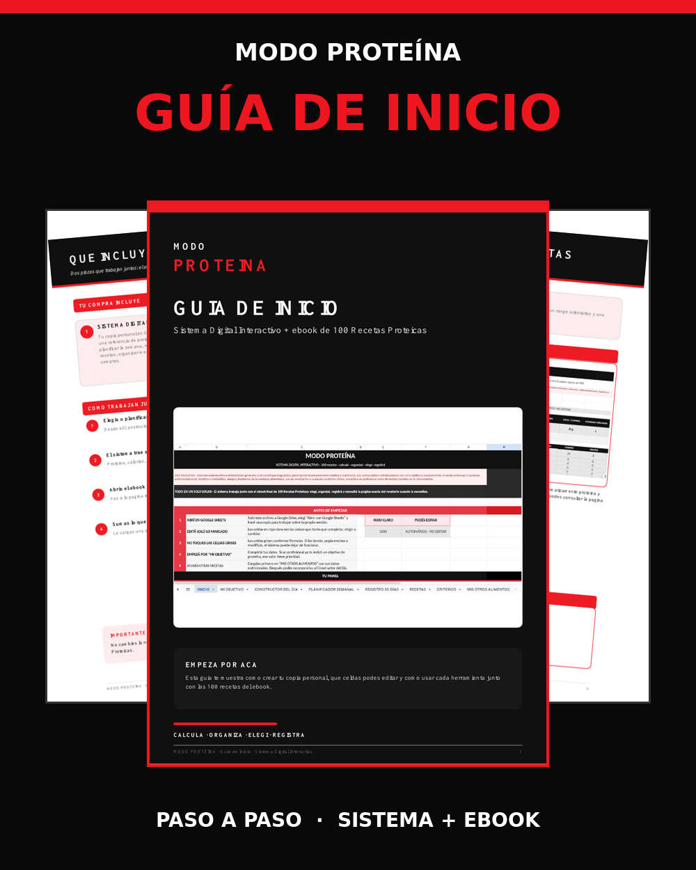 Presentación de la Guía de Inicio con portada y páginas interiores reales